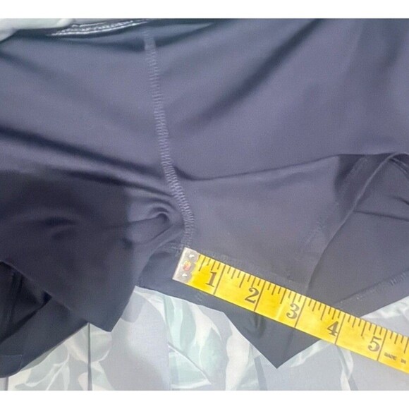 Tommy Bahama Active Skort Women’s M Leaf Print Navy Lined Shorts Pocket Stretch - Picture 9 of 12